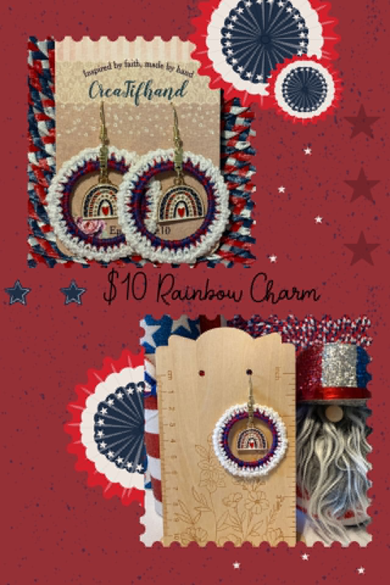 Patriotic Earring 3